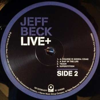 2LP Jeff Beck: Live+ 569946