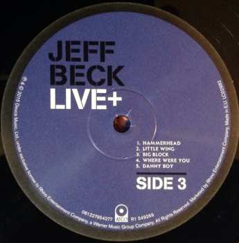 2LP Jeff Beck: Live+ 569946