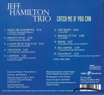 CD Jeff Hamilton Trio: Catch Me If You Can 636349