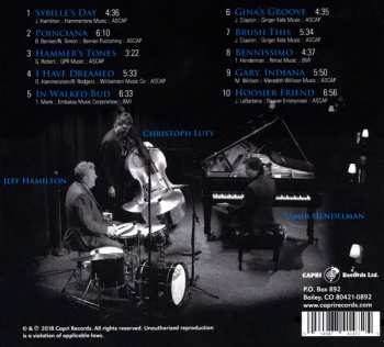 CD Jeff Hamilton Trio: Live From San Pedro 636415