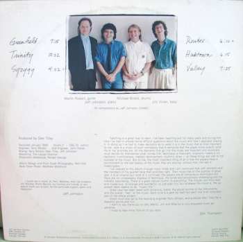 LP Jeff Johnston Quartet: Trinity 574993