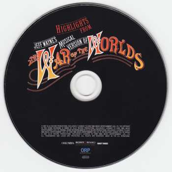 CD Jeff Wayne: Highlights From Jeff Wayne's Musical Version Of The War Of The Worlds 659406