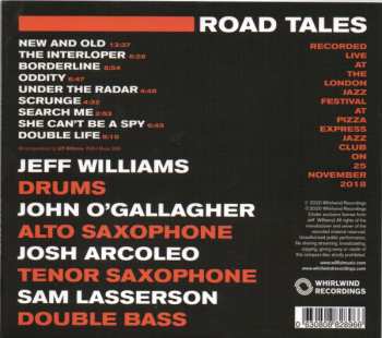 CD Jeff Williams: Road Tales: Live At London Jazz Festival 544688