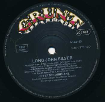 LP Jefferson Airplane: Long John Silver 646844