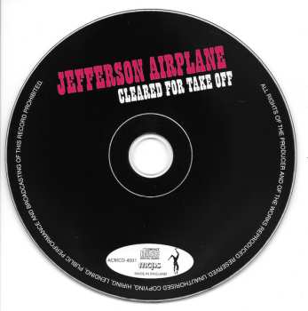 CD Jefferson Airplane: Cleared For Take Off 579675