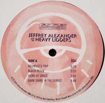 LP Jeffrey Alexander + The Heavy Lidders: Jeffrey Alexander And The Heavy Lidders 609403