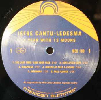 LP Jefre Cantu-Ledesma: A Year With 13 Moons LTD 565834