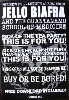 LP Jello Biafra And The Guantanamo School Of Medicine: White People And The Damage Done 40251