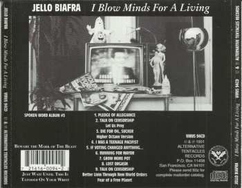 2CD Jello Biafra: I Blow Minds For A Living 614710