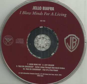 2CD Jello Biafra: I Blow Minds For A Living 614710