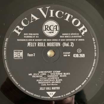 LP Jelly Roll Morton: Volume 2 616460