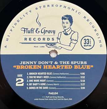 LP Jenny Don't And The Spurs: Broken Hearted Blue 562479