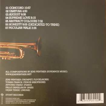 CD Jens Winther European Quintet: Concord 280029