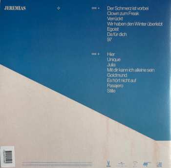 LP Jeremias: Von Wind Und Anonymität CLR | LTD 630181