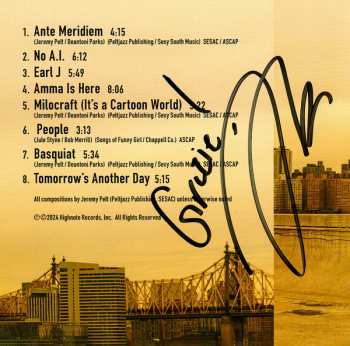 CD Jeremy Pelt: Tomorrow's Another Day 593067