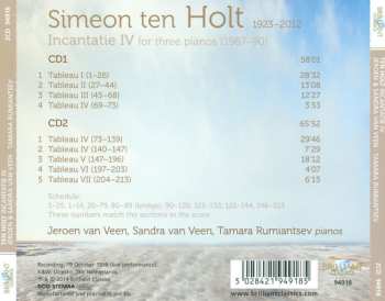 2CD Simeon ten Holt: Incantatie IV For Three Pianos 618898