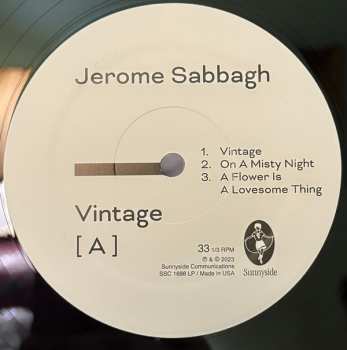 LP Jérôme Sabbagh: Vintage 518055