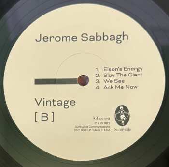 LP Jérôme Sabbagh: Vintage 518055