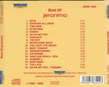 CD Jeronimo: Best Of Jeronimo 393514