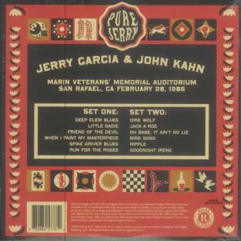 2LP Jerry Garcia: Pure Jerry: Marin Veterans’ Memorial Auditorium San Rafael, CA February 28, 1986 CLR | LTD 661582