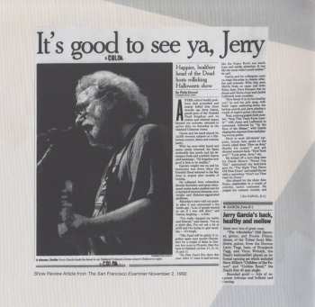 CD The Jerry Garcia Band: GarciaLive : Volume 19 Oakland Coliseum Arena, October 31, 1992 DIGI 408651