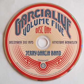 2CD The Jerry Garcia Band: GarciaLive Volume Five (December 31st 1975 Keystone Berkeley) 657825