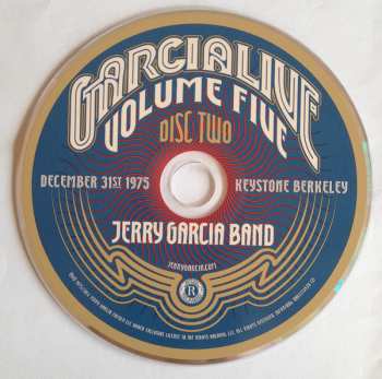 2CD The Jerry Garcia Band: GarciaLive Volume Five (December 31st 1975 Keystone Berkeley) 657825