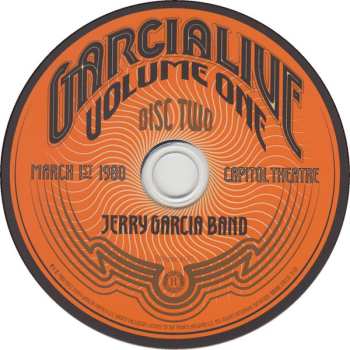 3CD The Jerry Garcia Band: GarciaLive Volume One (March 1st, 1980 Capitol Theatre) 604277