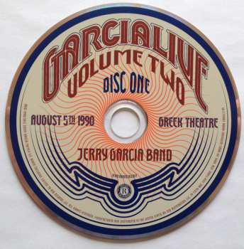 2CD The Jerry Garcia Band: GarciaLive Volume Two (August 5th 1990 Greek Theatre) 639890