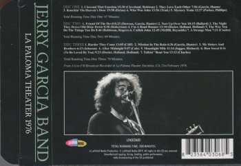 3CD The Jerry Garcia Band: La Paloma Theater 1976 555062