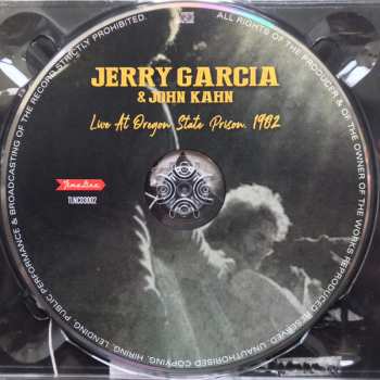 CD Jerry Garcia: Live At Oregon State Prison. 1982. 600587