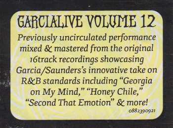 3CD Jerry Garcia: GarciaLive Volume 12 (January 23rd, 1973 The Boarding House) 591359