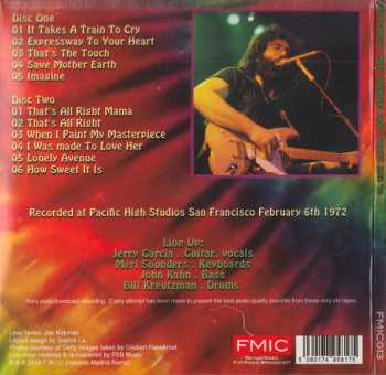 2CD Jerry Garcia: Pacific High 72 LTD 600530