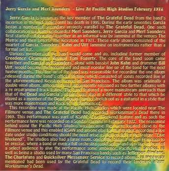 2CD Jerry Garcia: Pacific High 72 LTD 600530