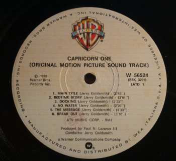 LP Jerry Goldsmith: Capricorn One: Original Motion Picture Sound Track 653400