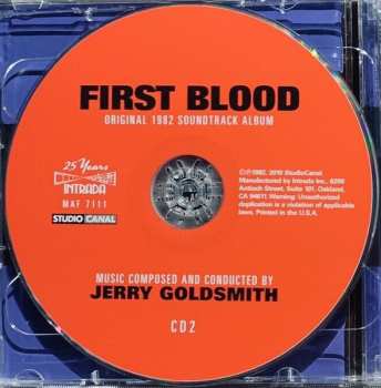 2CD Jerry Goldsmith: First Blood (Complete Original Motion Picture Soundtrack) 642282