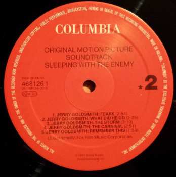 LP Jerry Goldsmith: Sleeping With The Enemy (Original Motion Picture Soundtrack) 636188