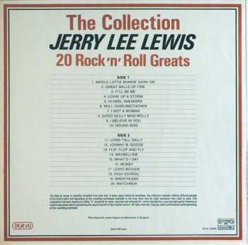 LP Jerry Lee Lewis: The Collection: 20 Rock'n'Roll Greats 190981