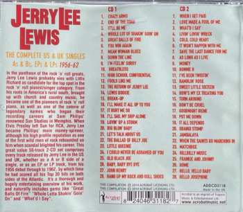 2CD Jerry Lee Lewis: The Complete Us & Uk Singles As& Bs, EPs & LPs 1956-62 544242