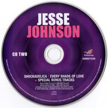 2CD Jesse Johnson: Jesse Johnson Revue / Shockadelica / Every Shade Of Love 634020