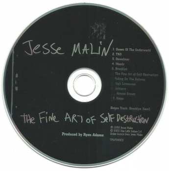 CD Jesse Malin: The Fine Art Of Self Destruction 97845