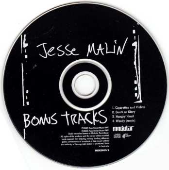 2CD Jesse Malin: The Fine Art Of Self Destruction LTD 600928