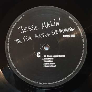 2LP Jesse Malin: The Fine Art Of Self Destruction LTD 63882