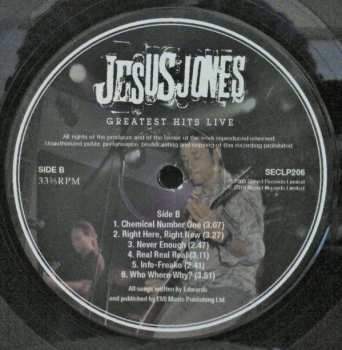 LP Jesus Jones: Greatest Hits Live 264387