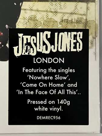 LP Jesus Jones: London CLR 564398