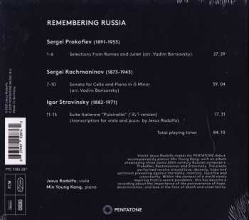 CD Jesus Rodolfo: Remembering Russia 647989