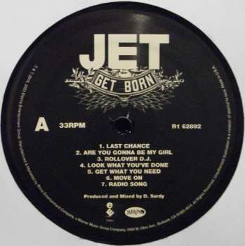 LP Jet: Get Born LTD 580002