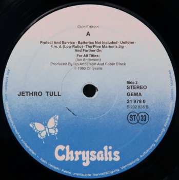 LP Jethro Tull: A 603323