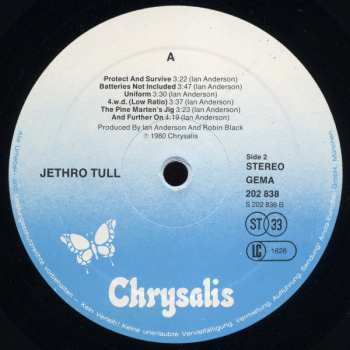 LP Jethro Tull: A 621574