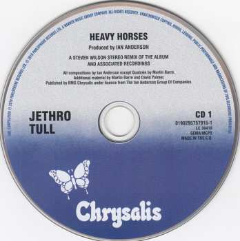 3CD/2DVD/Box Set Jethro Tull: Heavy Horses (New Shoes Edition) DLX 603071